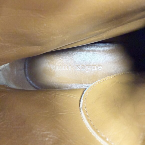 Jenni Kayne Tan Suede Canyon Boots Women's Sz EU 38/US 8 Lace Up Made in Italy - Picture 8 of 9